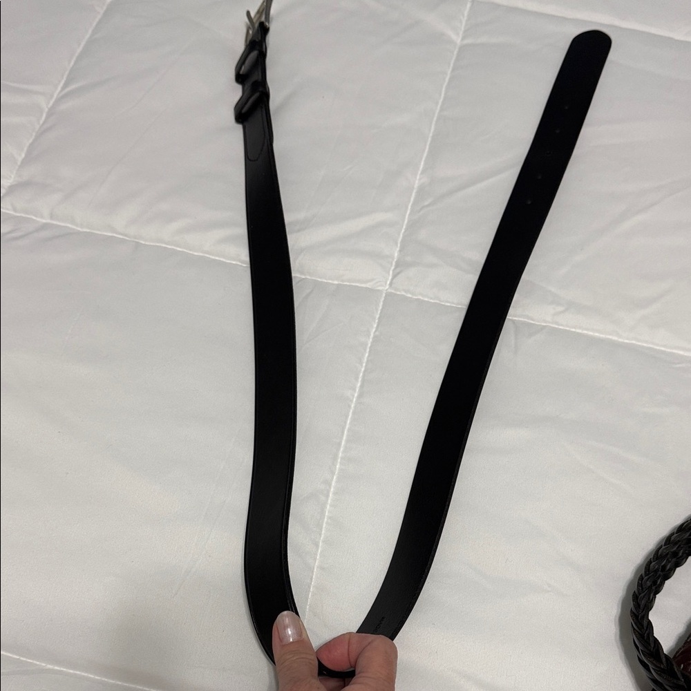 Ralph Lauren Black Leather Belt